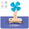 EXTRA DIGITAL Wooden Construction Kit Electric Fan Educational Model