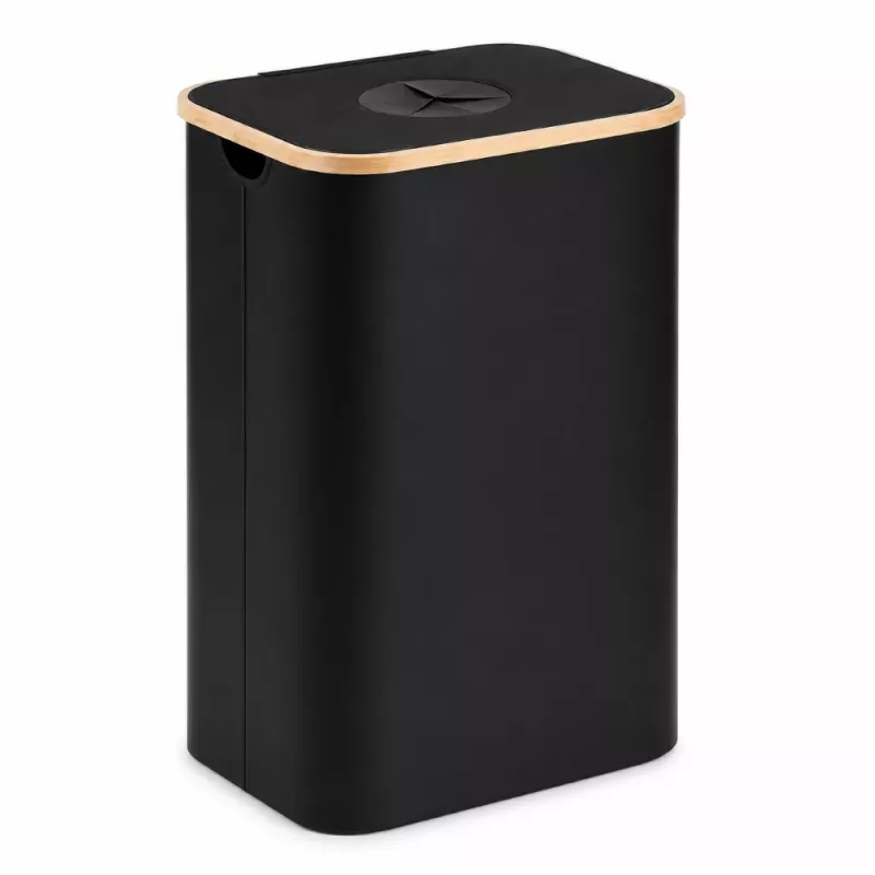EXTRALINK Black Forest Mehrwegflaschen-Sammelkorb, faltbar, 100L, Schwarz