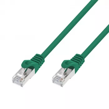 Extralink Cat.7 S/FTP 10m 20G Green LAN Patch Cord, Kupfer-Netzwerkkabel