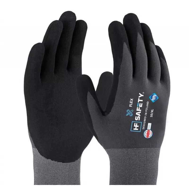 Extralink HF Safety Flex Schutzhandschuhe, Größe 10/XL, 1 Paar