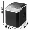 Extralink SmartLife Cube Ice Lite Eiswürfelbereiter - 12 kg/24h, 1,8L Tank, Bullet Ice, Schwarz