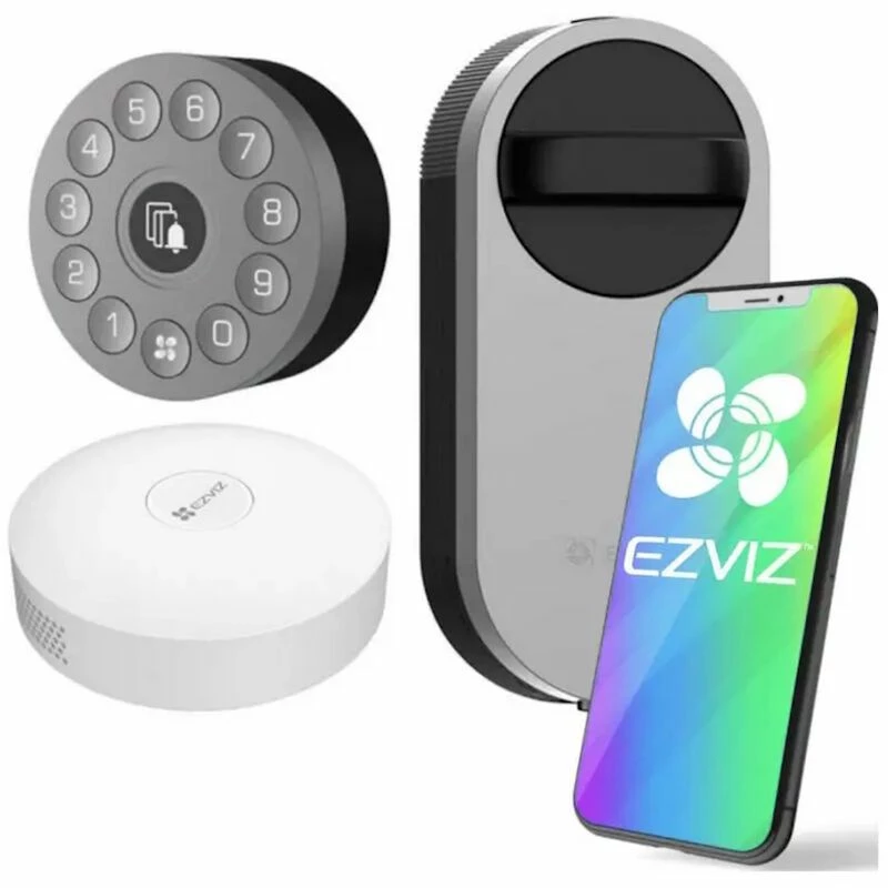 EZVIZ DL01S-DIY Smart-Lock-Kit mit Tastatur und A3 Hub