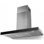 Faber Stilo Glass Smart A90 Wandhaube mit Wi-Fi-App-Steuerung, 90 cm, Edelstahl/Glas, A+ Energie, 700 m³/h