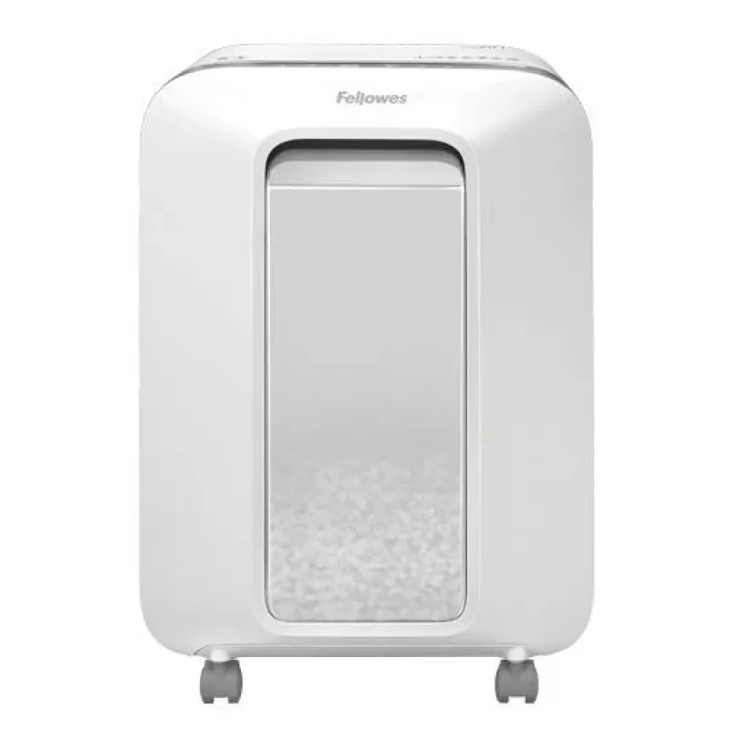 Fellowes Powershred LX201 Micro-Cut Aktenvernichter, 12 Blatt, 22 Liter, Weiß