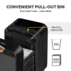 Fellowes Powershred LX210 Micro-Cut Aktenvernichter, 15 Blatt, 23 Liter, Schwarz