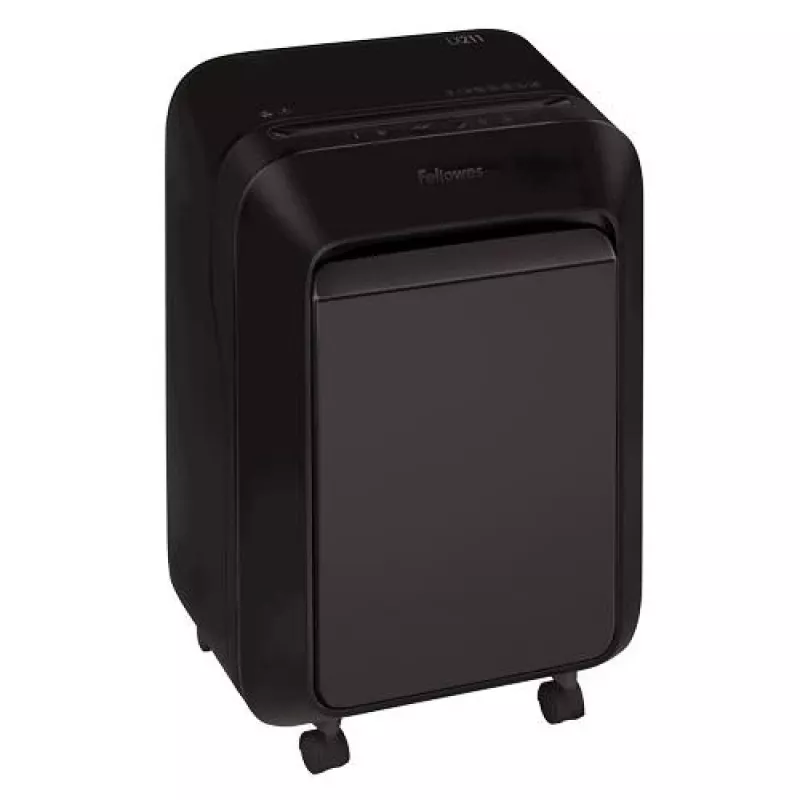 Fellowes Powershred LX211 Micro-Cut Aktenvernichter, Schwarz, 15 Blatt, 23 Liter