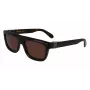 FERRAGAMO SF2009S-242 Herren eckige Acetat-Sonnenbrille Havana Brown Gradient 56/21/145 mm
