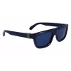 FERRAGAMO SF2009S-414 Herren Rechteckige Acetat-Sonnenbrille - Braune Gläser - 56/21/145 mm