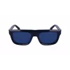 FERRAGAMO SF2009S-414 Herren Rechteckige Acetat-Sonnenbrille - Braune Gläser - 56/21/145 mm