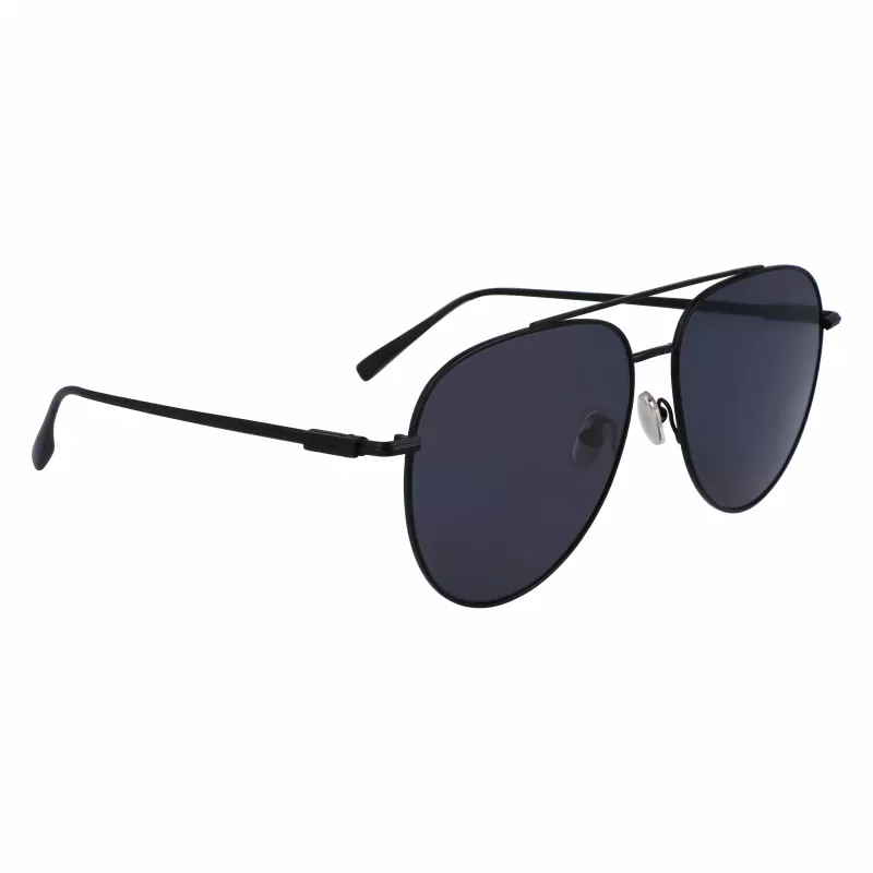 FERRAGAMO SF308S-2 Herren-Sonnenbrille - Acetatrahmen, Polycarbonatgläser, UV400-Schutz, rechteckige Form, 61/15/145 mm