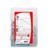 Fischer DuoPower 547212 Umzugshelfer Dübel- und Schraubensortiment, 76 Teile
