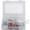 Fischer DuoPower 547212 Umzugshelfer Dübel- und Schraubensortiment, 76 Teile