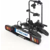 Fischer ProlineEvo 2 Heckträger für 2 Fahrräder, 60 kg, klappbar, LED-Beleuchtung