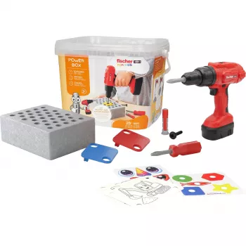 fischertechnik fischer for kids Power-Box Baukasten, 3+ Jahre