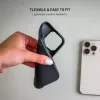 Fixed Story Rückseitenabdeckung für Xiaomi 17 Ultra, gummiert, Schwarz