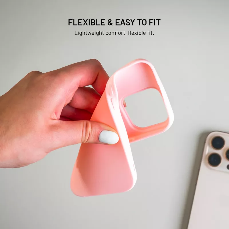 Fixed Story Rückseitenabdeckung für Xiaomi 17 Ultra, gummiert, Pink