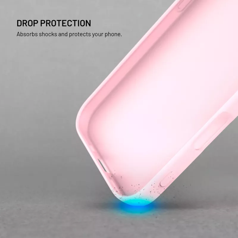 Fixed Story Rückseitenabdeckung für Xiaomi 17 Ultra, gummiert, Pink
