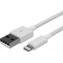 Flexline USB-Lade- und Sync-Kabel, USB-A auf 8-Pin (Lightning), 2.0, ABS, Weiß, 5,0 m (FL31-12048)