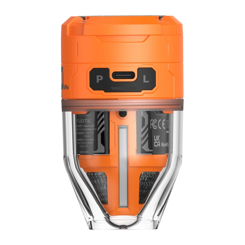 Flextail Max Pump 3 tragbare Pumpe, Orange