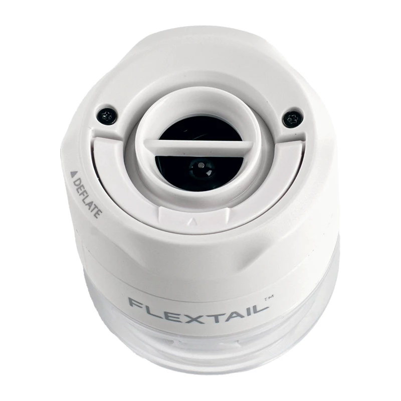 FLEXTAIL Tiny Pump 3X tragbare elektrische Pumpe, LED-Taschenlampe, USB-C, Weiß