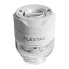 FLEXTAIL Tiny Pump 3X tragbare elektrische Pumpe, LED-Taschenlampe, USB-C, Weiß