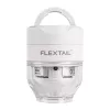 FLEXTAIL Tiny Pump 3X tragbare elektrische Pumpe, LED-Taschenlampe, USB-C, Weiß