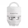 FLEXTAIL Tiny Pump 3X tragbare elektrische Pumpe, LED-Taschenlampe, USB-C, Weiß
