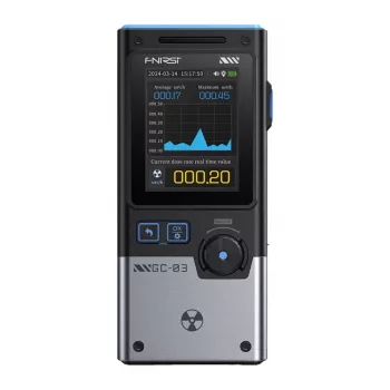 FNIRSI GC-03 BK Multifunktionaler Ionisierende-Strahlung-Detektor
