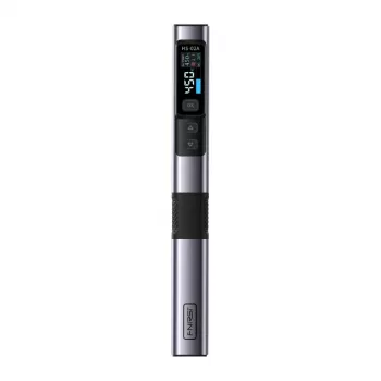FNIRSI HS-02A 100 W Smart Lötkolben mit USB-C PD, OLED-Display, Schnellheizung