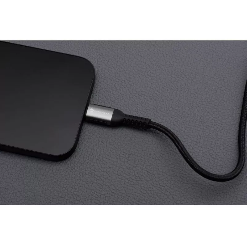 FORCELL F-Energy Cafule USB-C auf USB-C Kabel 1,2 m 240 W 5 A PD QC 4.0 Geflochten Schwarz