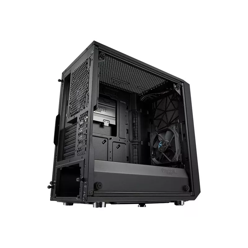 Fractal Design Meshify C Mini Dark TG Micro ATX Tower mit gehärtetem Glasfenster