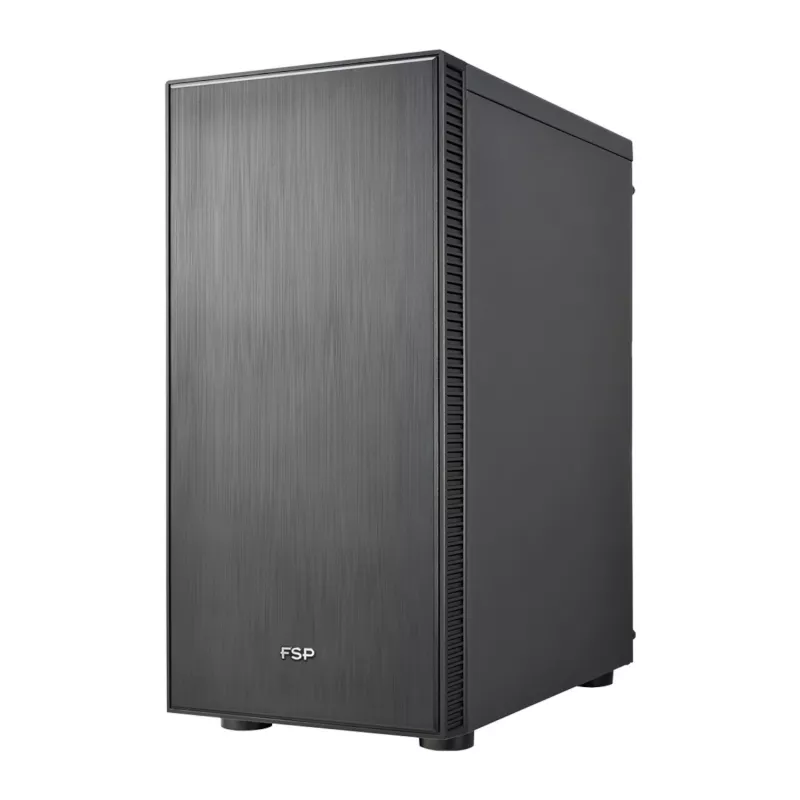 FSP CMT223S ATX Mid-Tower-Gehäuse - Schwarz