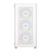 FSP M220 ATX Mid Tower Gaming-Gehäuse - Weiß
