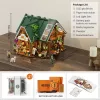Funwhole Lumibricks Hofladen Bausatz (2688 Teile) mit LED-Beleuchtung