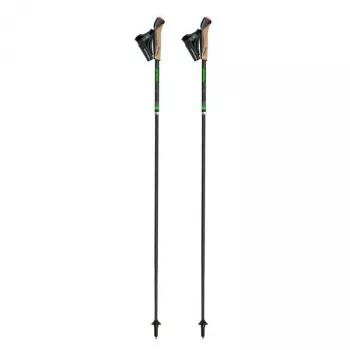 GABEL FLD Carbon Faltbare Trailrunning- & Nordic-Walking-Stöcke – 120 cm, Schwarz (Paar)