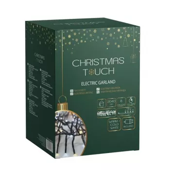 Garland EL Cluster Weiß 2040 LED Lichterkette 18m IP44