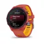 Garmin Forerunner 170 Music GPS-Laufuhr, Rot-Pink mit Armband in Rot-Pink/Mango