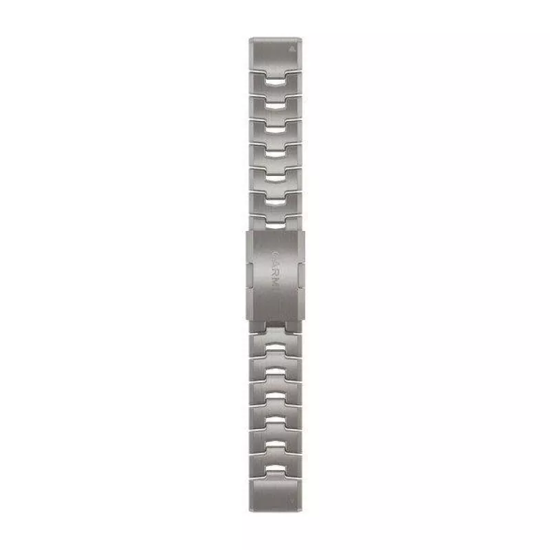 Garmin QuickFit 22 Armband Gelüftetes Titan-Armband