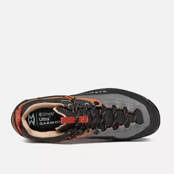 Garmont Akron GTX Via Ferrata Schuhe - Dach Brown/Tango Red - Größe 47
