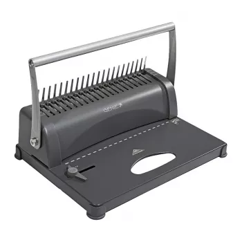 Genie CB 850 Manuelle Comb-Bindemaschine, 350 Blatt, Schwarz