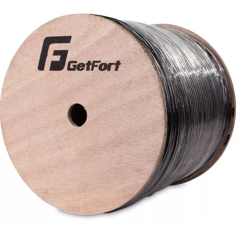 GETFORT ARAMID 12J 12-Faser OS2 Singlemode Indoor/Outdoor Verteilerkabel, 1m, LSZH, Gelb