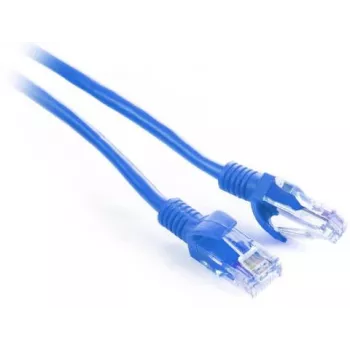 GETFORT Cat.5e UTP Patchkabel 0,25 m Blau RJ45 Ethernet Netzwerkkabel