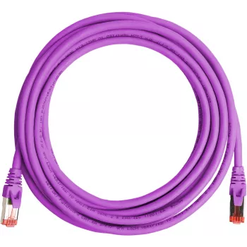 GETFORT Cat.6A S/FTP LSOH Patchkabel 5m Lila