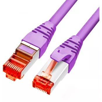 GETFORT Cat.6A S/FTP LSOH Patchkabel 5m Lila