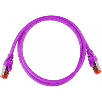 GETFORT Cat.6A S/FTP LSOH Patchkabel 1m Lila