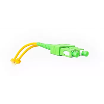 GETFORT GF-SASAD5 Singlemode-Duplex-Glasfaser-Patchkabel SC/APC auf SC/APC, 5 m