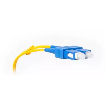 GETFORT GF-SUSUD2 Singlemode-Duplex Glasfaser-Patchkabel SC/UPC auf SC/UPC, 2m, Gelb