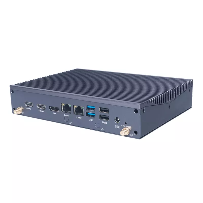 Giada DF613-I i5-1335U Raptor Lake lüfterloser Signage-Player