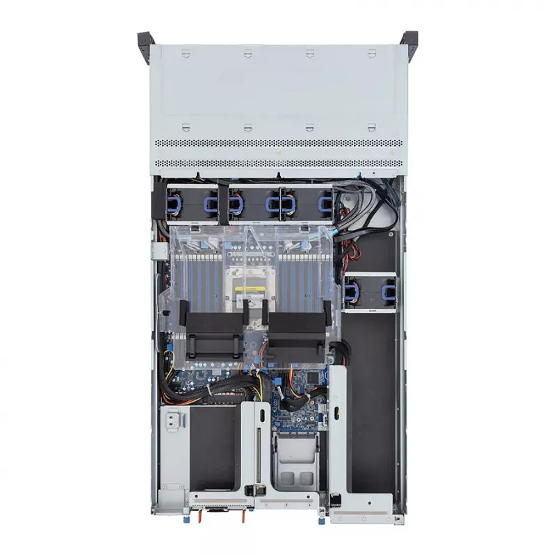 Gigabyte R263-ZG0-AAL2 (Rev. 3.x) 2HE Rack-Server-Barebone, Single AMD SP5, 12x 3,5/2,5-Zoll-Schächte
