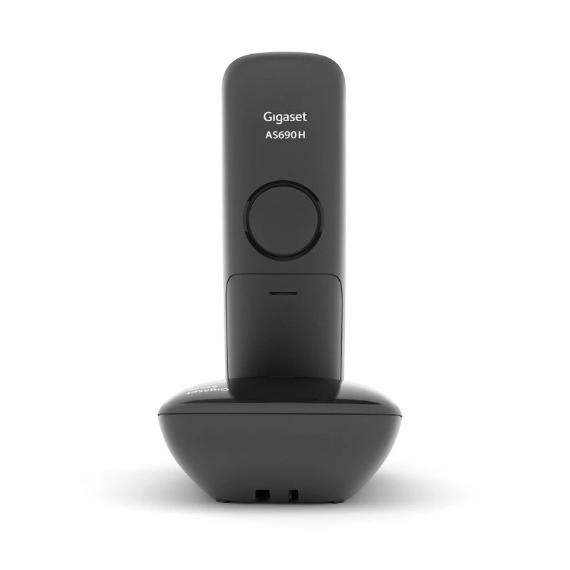 Gigaset AS690 Duo DECT Schnurloses Telefonsystem - Schwarz (2 Mobilteile)
